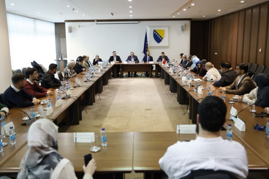 Предсједавајући Представничког дома ПСБиХ др Денис Звиздић примио делегацију Diyaneta Републике Турске